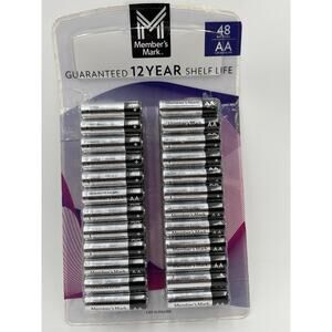 MEMBER'S MARK AA BATTERIES - 48 PACK
